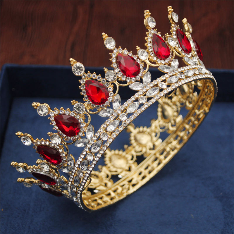 Top Quality Crown Bridal Tiara Crown Wedding Diadem Bridal Round Crown