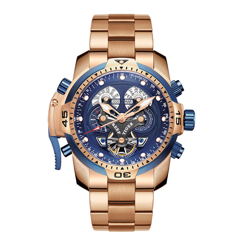 Original Men's Mechanical Watch Large Dial Waterproof Strong Luminous