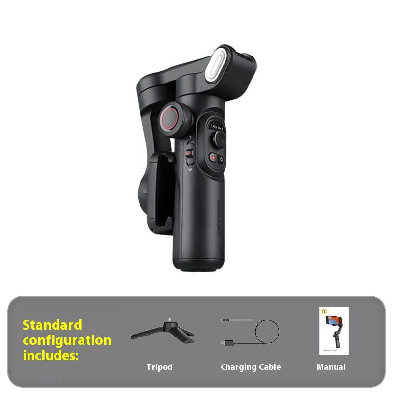 Original Selfie Three-axis Anti-shake Hand-held Tripod Head Mobile Phone Stabilizer
