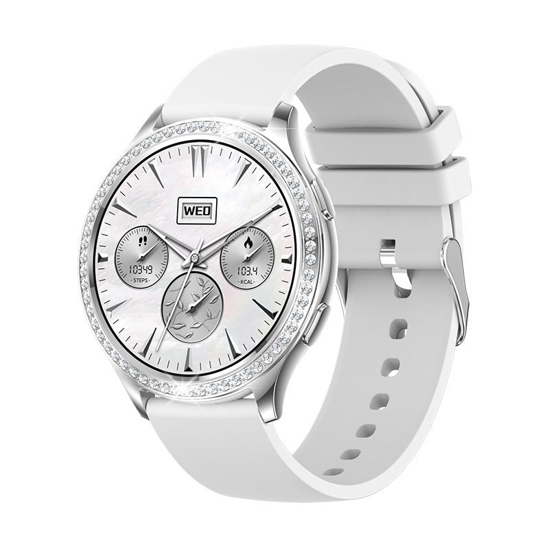 AK53 Bluetooth Calling Smart Watch Heart Rate Blood Pressure Blood Oxygen Monitor Weather Multi Sport