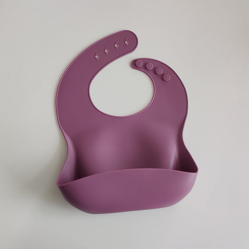 Baby Eating Bib Ins Wind Lightweight Super Soft Silicone Bib