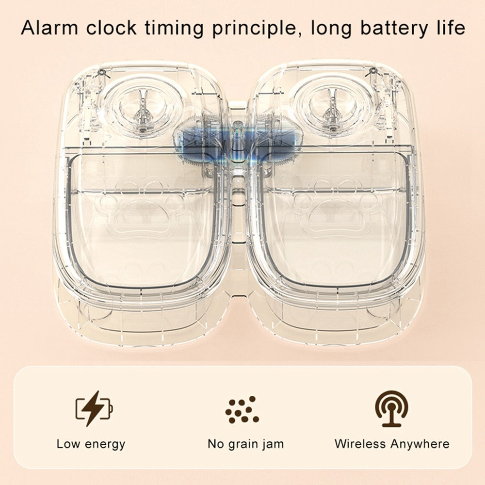Original Automatic Pet Feeder Smart Food Dispenser For Cats Dogs Timer Stainless Steel Bowl Auto Dog Cat Pet Feeding Pets Supplies