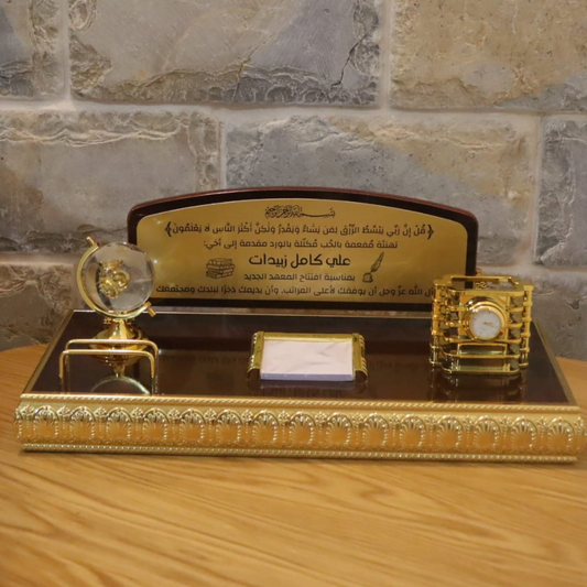 Wood Desk Stand- סטנד עץ למשרד- ענק