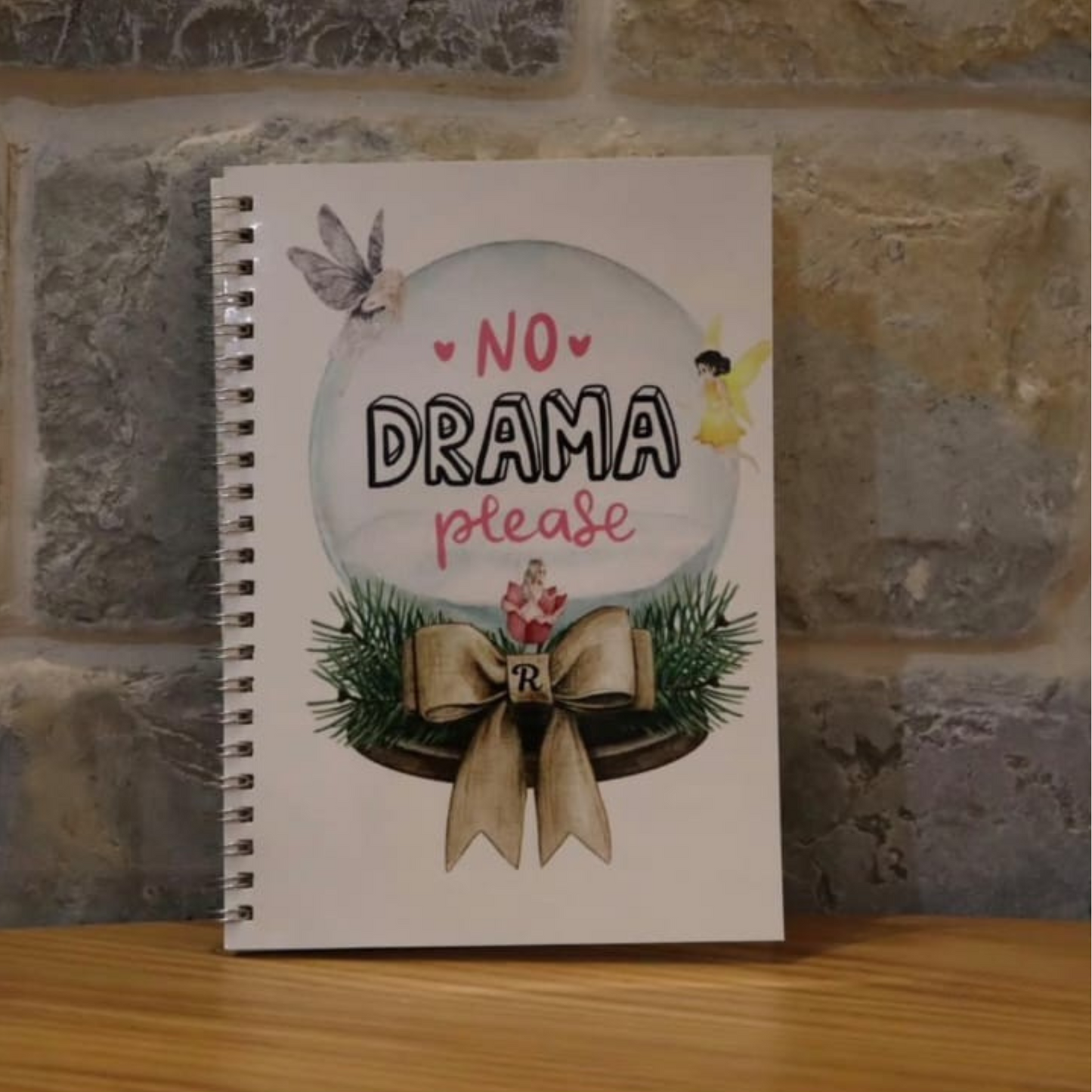 Spiral Notebook with Custom Design- מחברת ספירלה בהתאמה אישית