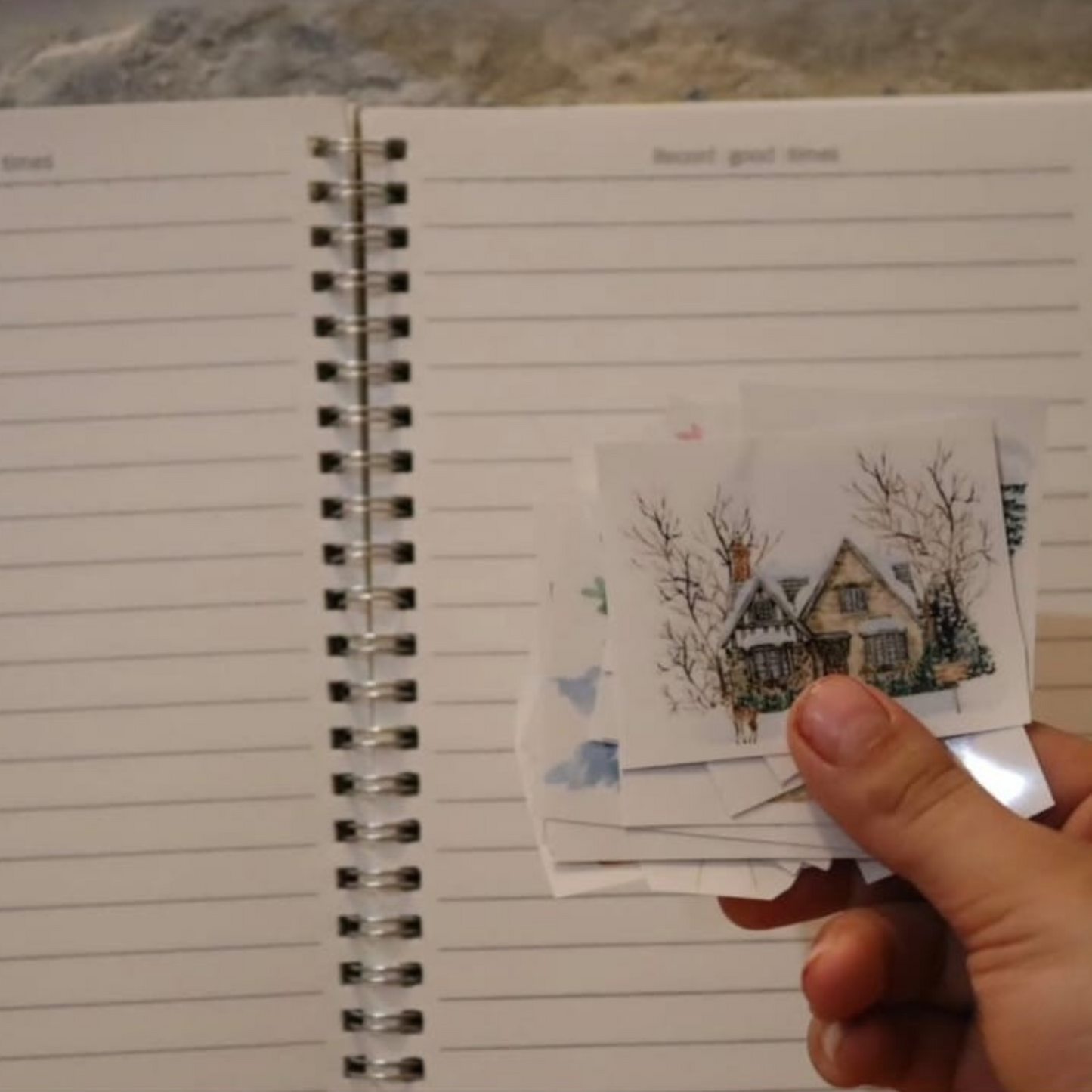 Spiral Notebook with Custom Design- מחברת ספירלה בהתאמה אישית