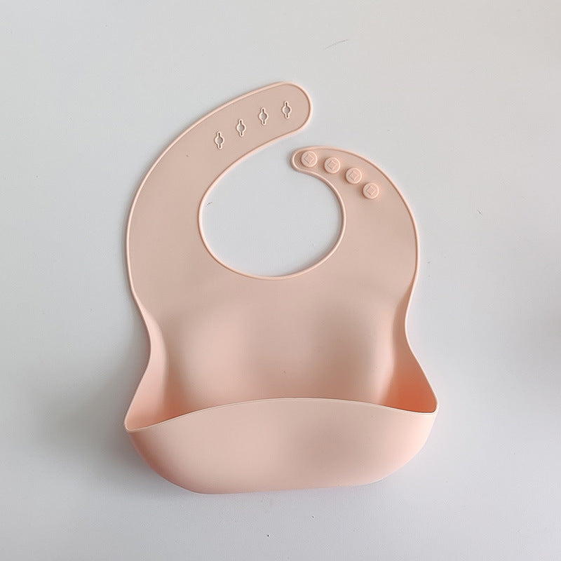 Baby Eating Bib Ins Wind Lightweight Super Soft Silicone Bib